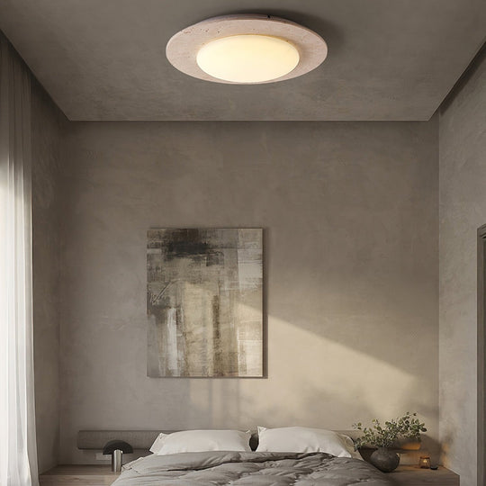 Celora | Witte koepel plafondlamp | Wit