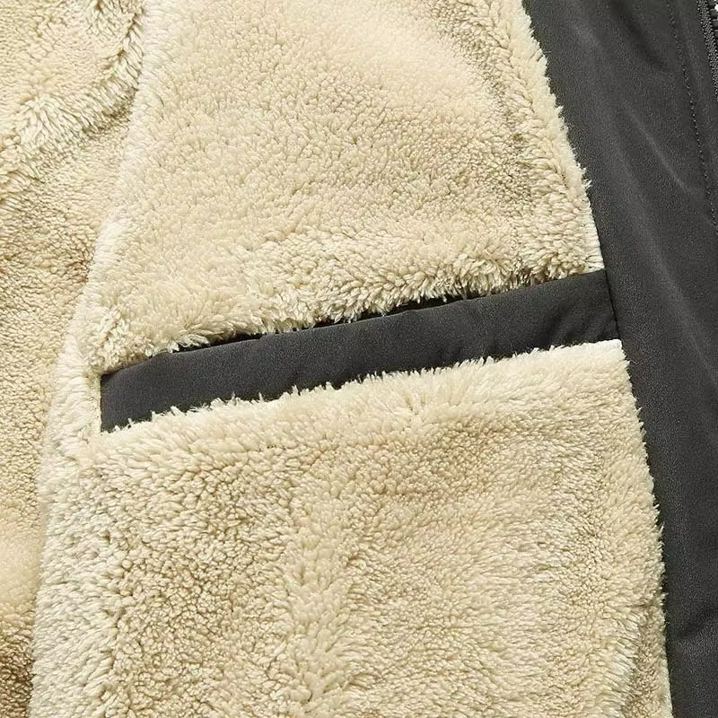 Detail van de zachte en isolerende binnenvoering.