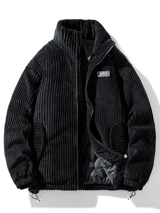 Milan | Klassiek corduroy herenjack | Grijs