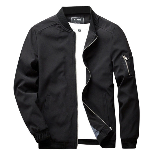 Boreas | Heren Wind- en Waterdichte Jas | Zwart