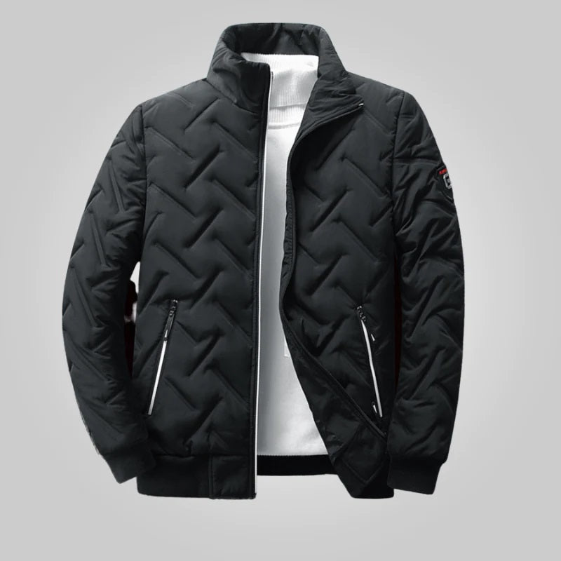 Noah Stijlvol Herenjack met Ritssluiting, ideaal voor een warme en modieuze winterlook.