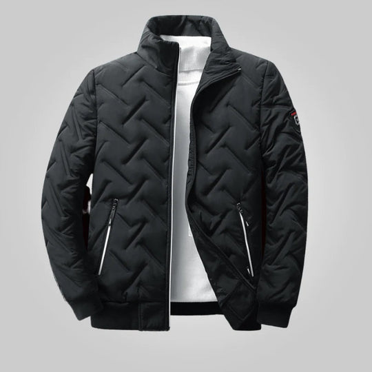 Noah Stijlvol Herenjack met Ritssluiting, ideaal voor een warme en modieuze winterlook.