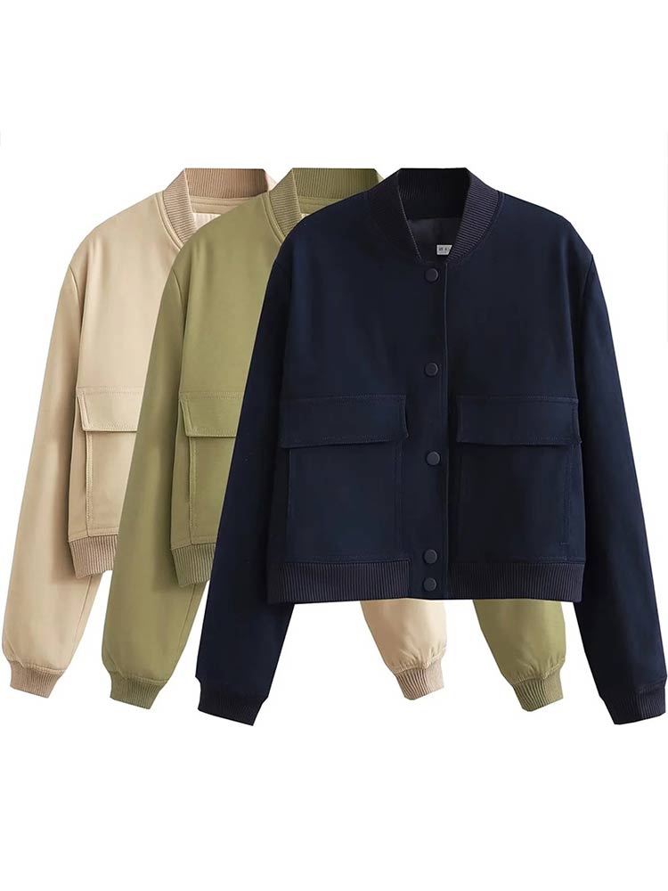 Noa | Dames Oversized Bomberjack | Donkerblauw