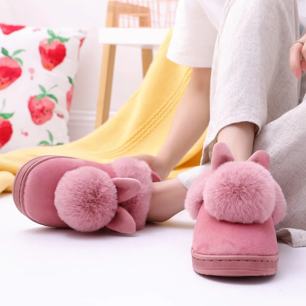 Cozy house shoes designed for maximum warmth and comfort.