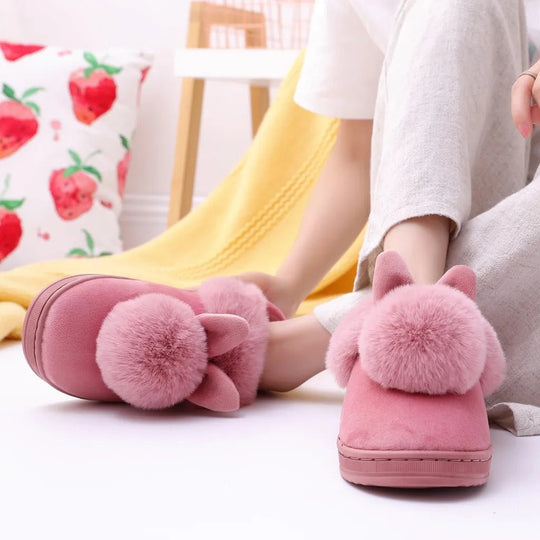 Cozy house shoes designed for maximum warmth and comfort.