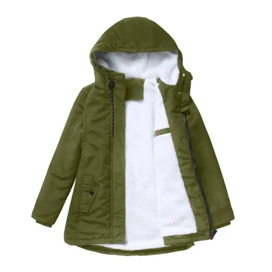 Mila - Warme Winterjas Met Capuchon