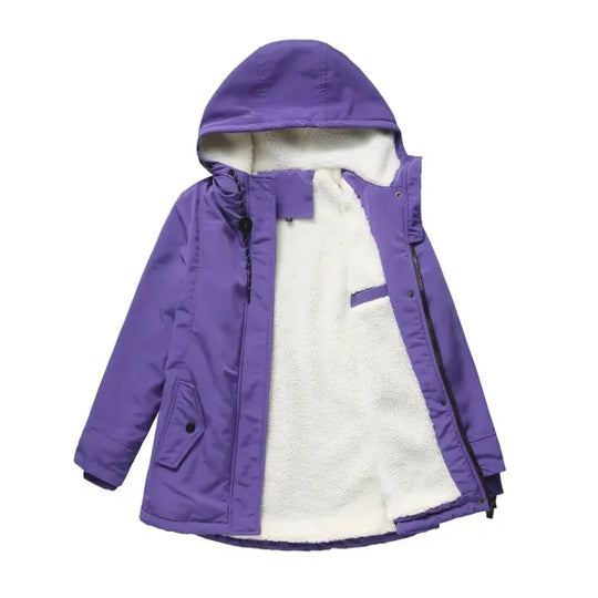 Mila - Warme Winterjas Met Capuchon