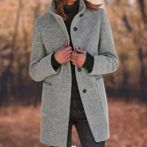 Elegante en warme jas voor dames, ideaal voor koude dagen.