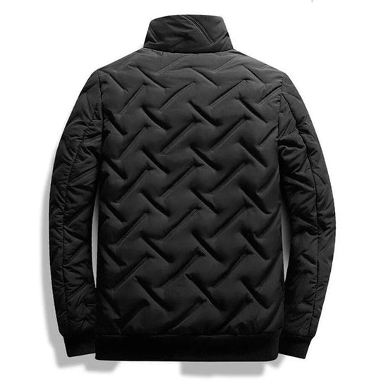 Stijlvol herenjack Noah met ritssluiting, ontworpen voor warmte en stijl tijdens de winter.