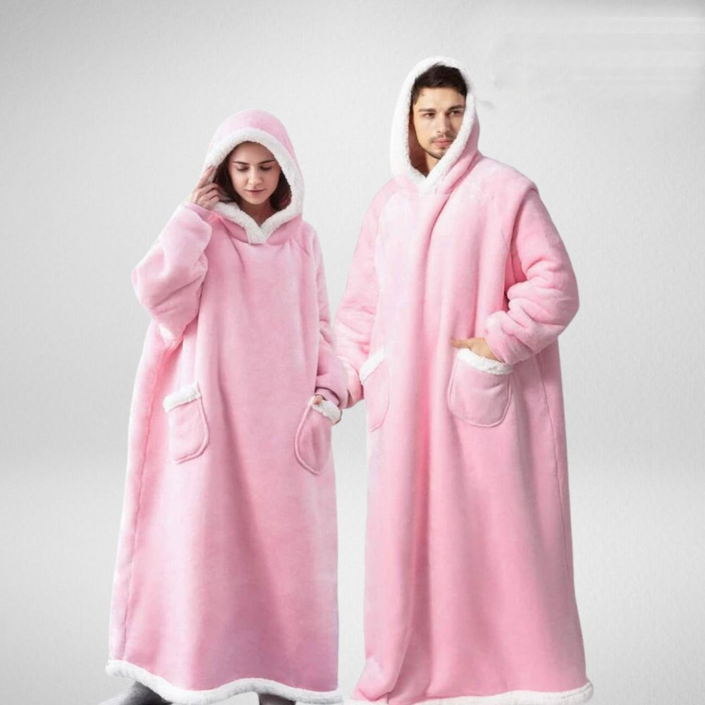 Voor mannen en vrouwen - Ultiem thuiscomfort met Oversized Hoodie Dekens.